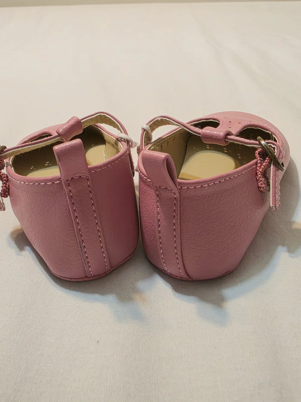 Janie and Jack Rose Pink T-Strap Mary Jane Shoes